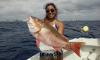 Nice mutton snapper for this fisher gal on the New Lattitude Sportfishing charterboat.jpg